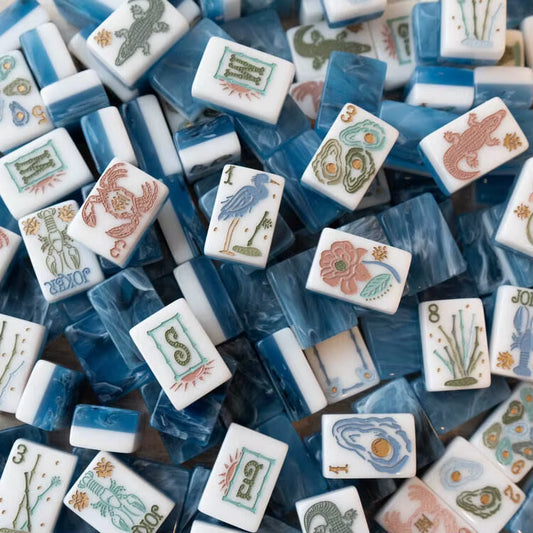 Ocean Coast Mahjong Tiles Set 160pcs