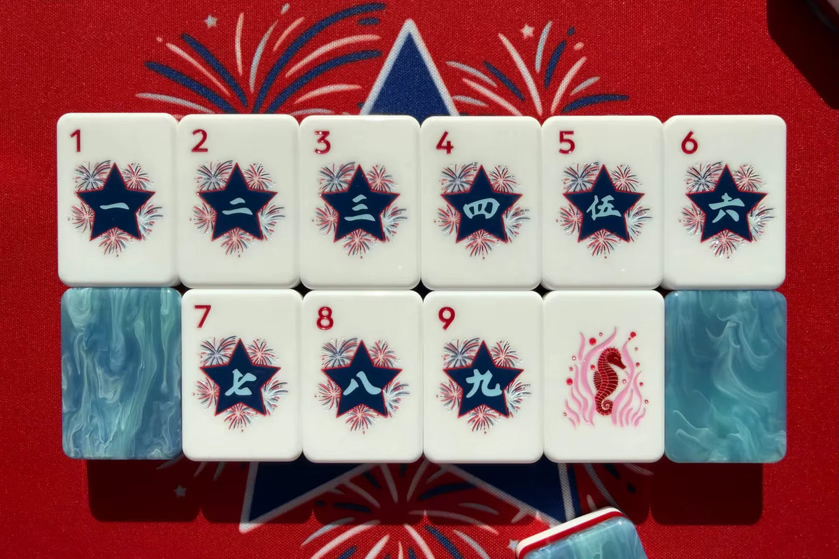 Patriot Mahjong Tiles Set 160pcs