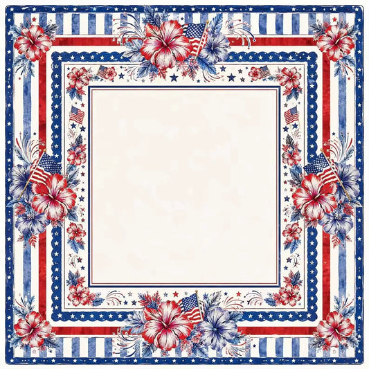 America Mahjong Tiles and Mat Set