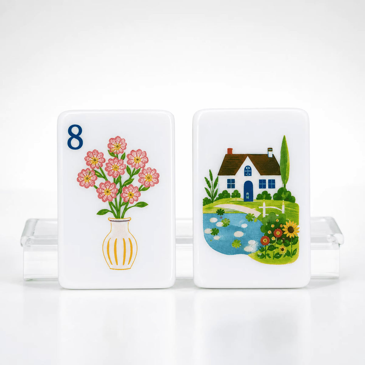 Cottage Mahjong Tiles Set 160pcs