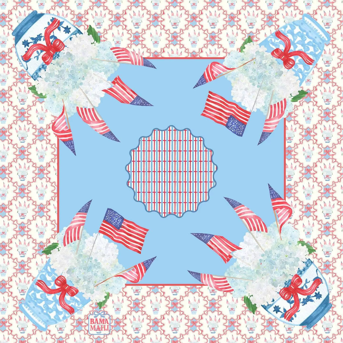 USA Mahjong Mat
