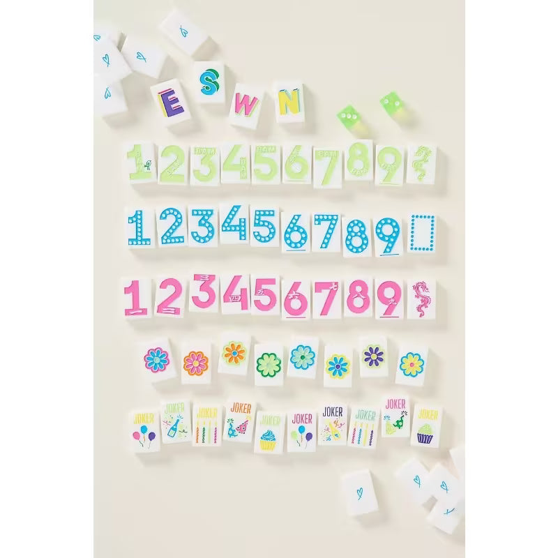 Celebration USA Mahjong Tiles Set 160pcs