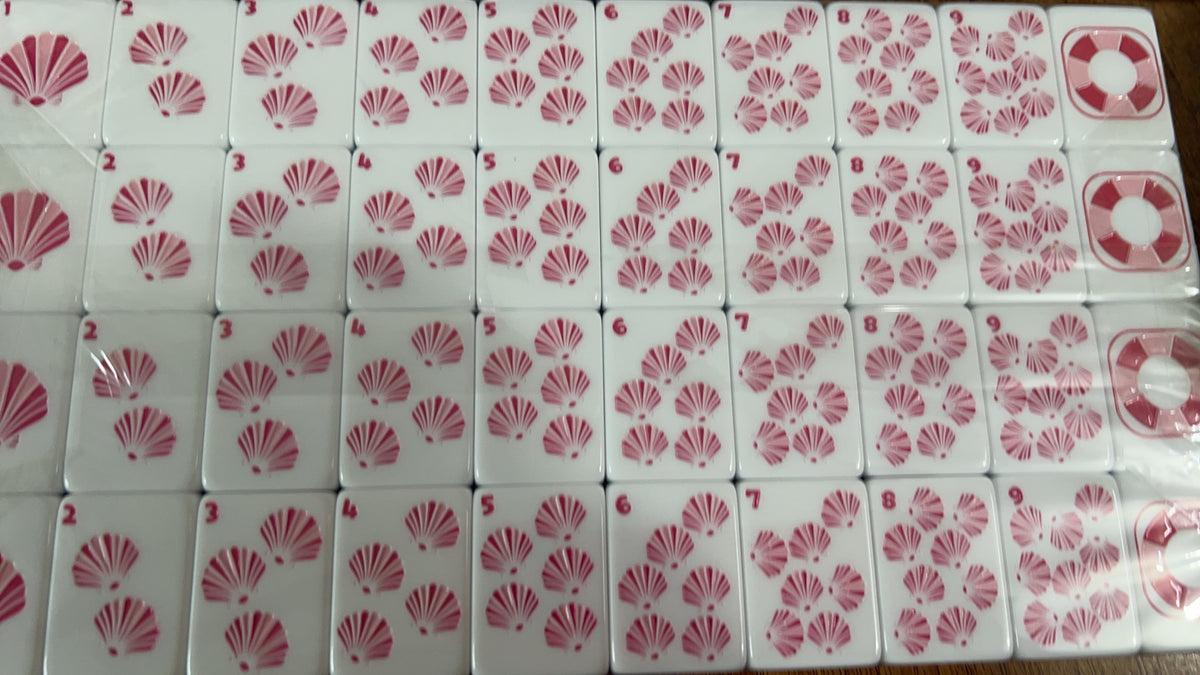 Deep Sea Ocean Mahjong Tiles Set 160pcs