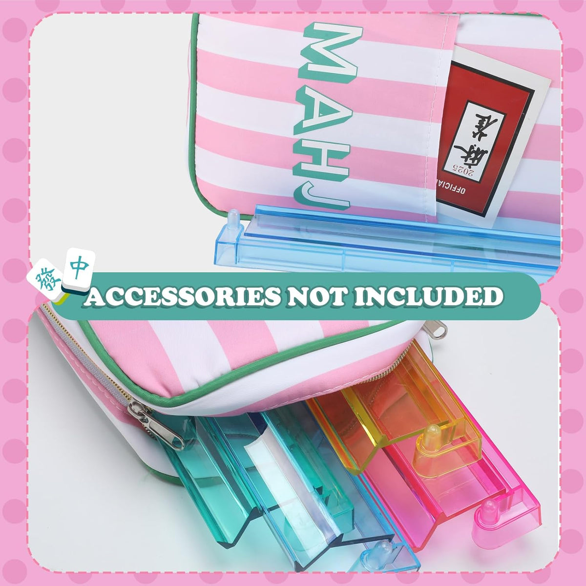 Mahjong Travel Carrying Bag