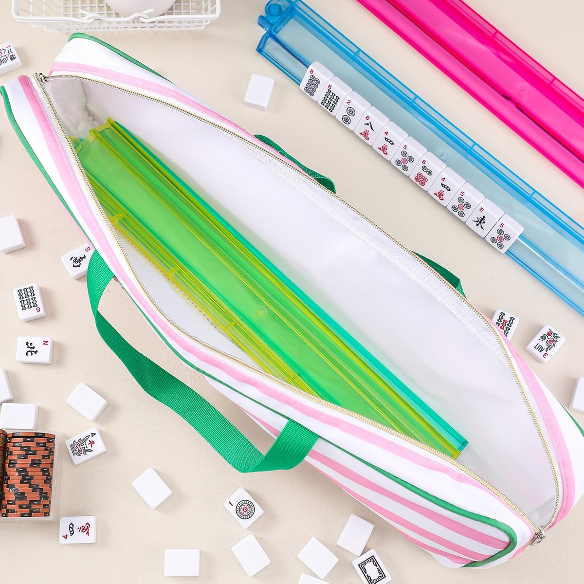 Mahjong Travel Carrying Bag