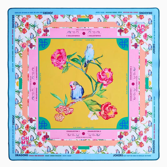 Birds & Flowers Mahjong Mat