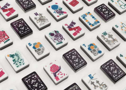 Graveyard Dragon Mahjong Tiles Set 160pcs