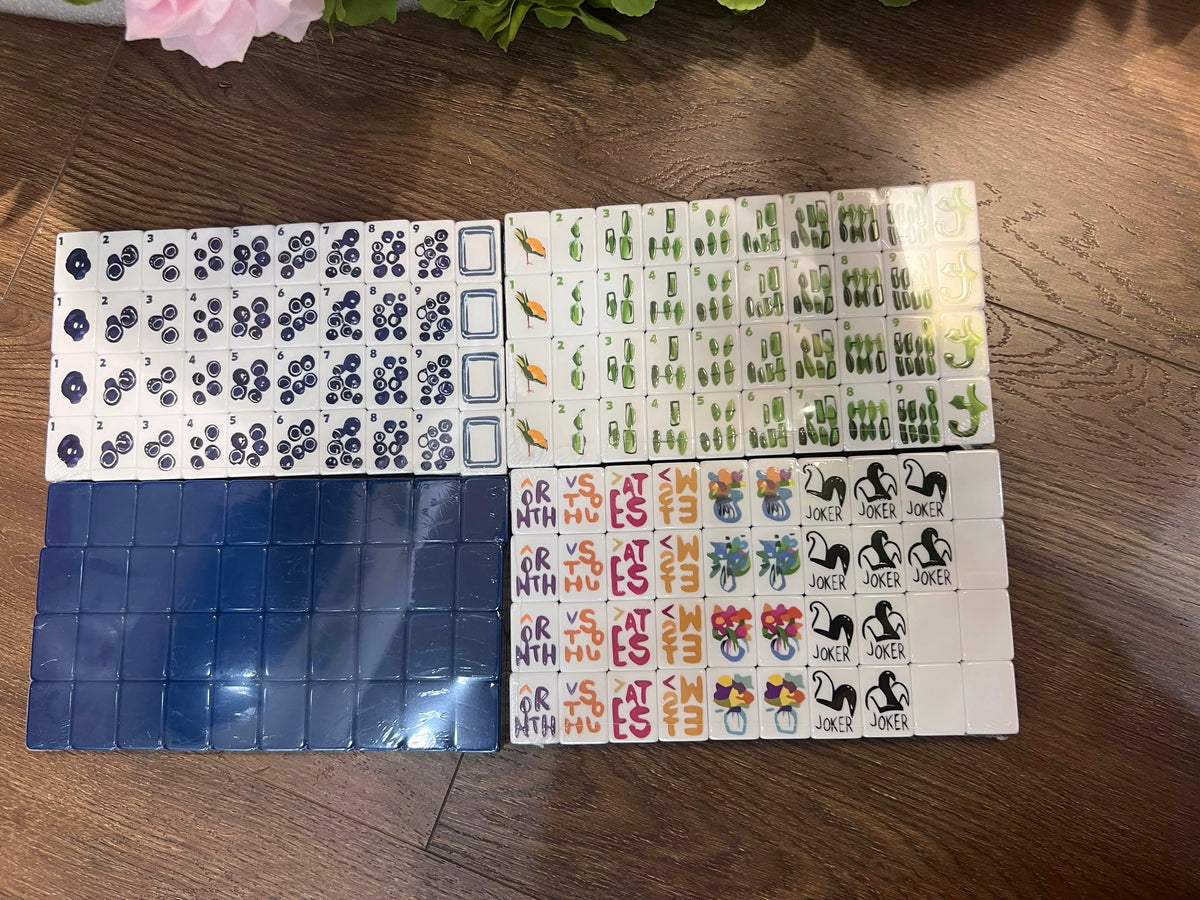Paint Mahjong Tiles Set 160pcs