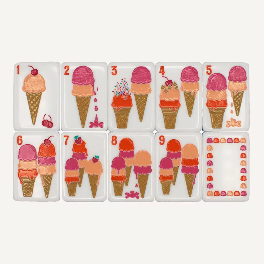 Summer Breeze Mahjong Tiles Set 160pcs