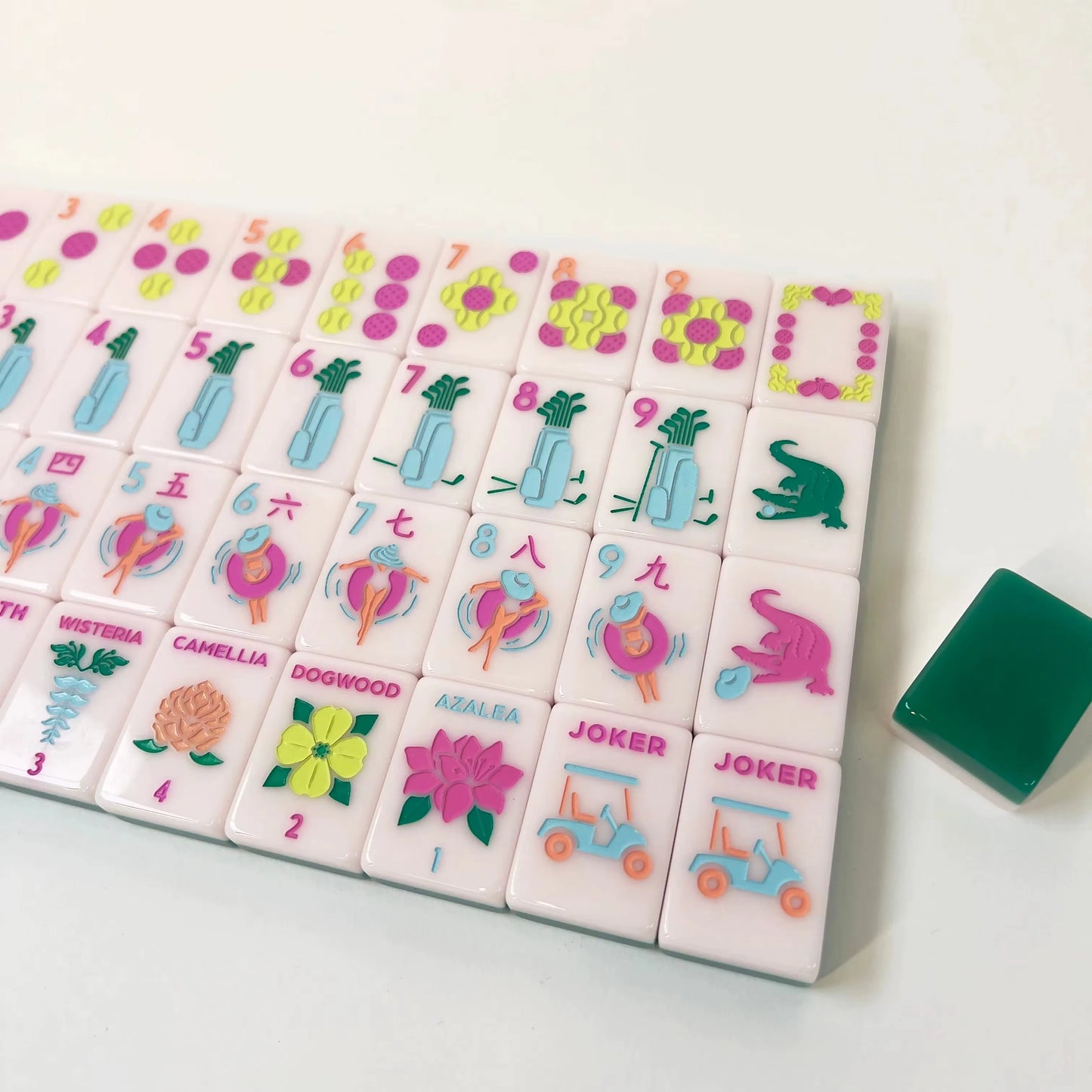 Country Club Mahjong Tiles Set 160pcs