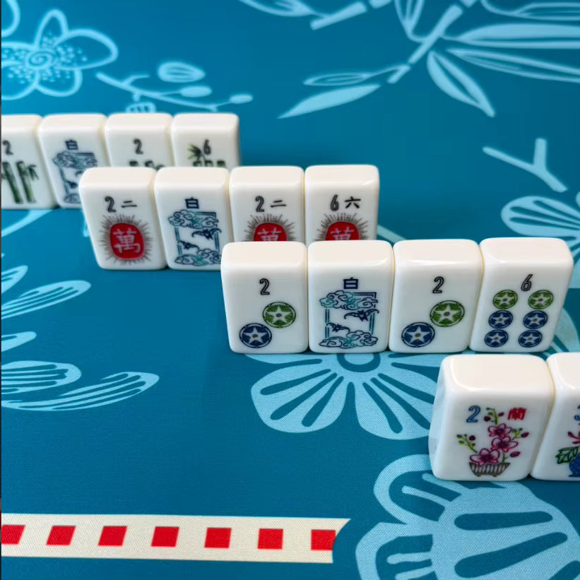 Chinese Dragon Mahjong Tiles Set 160pcs