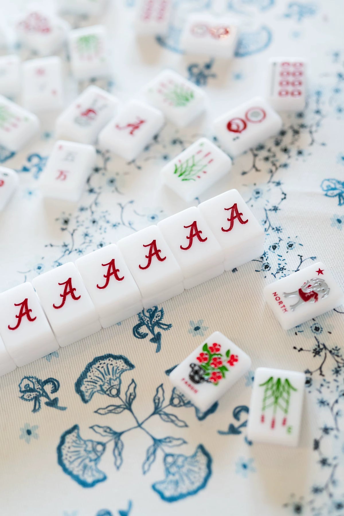 University of Alabama UA Mahjong Tiles Set 160pcs