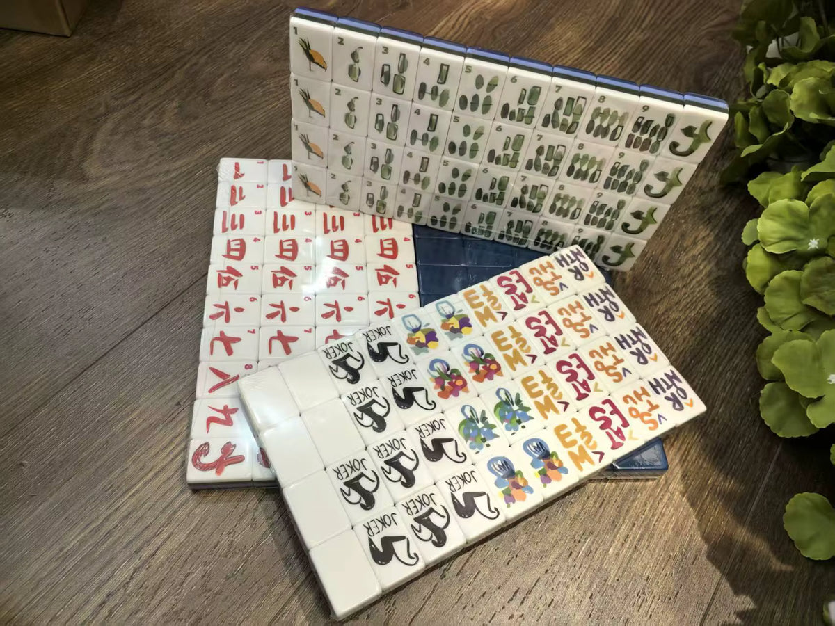 Paint Mahjong Tiles Set 160pcs