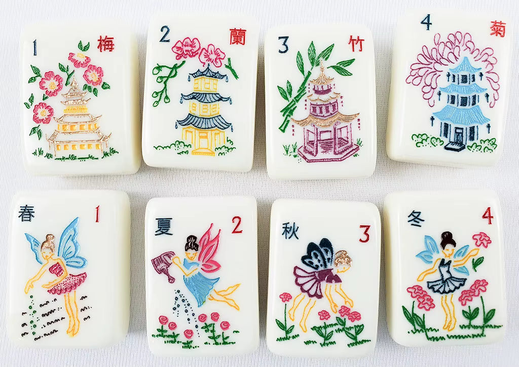 The Story Board Mahjong Tiles Set 160pcs