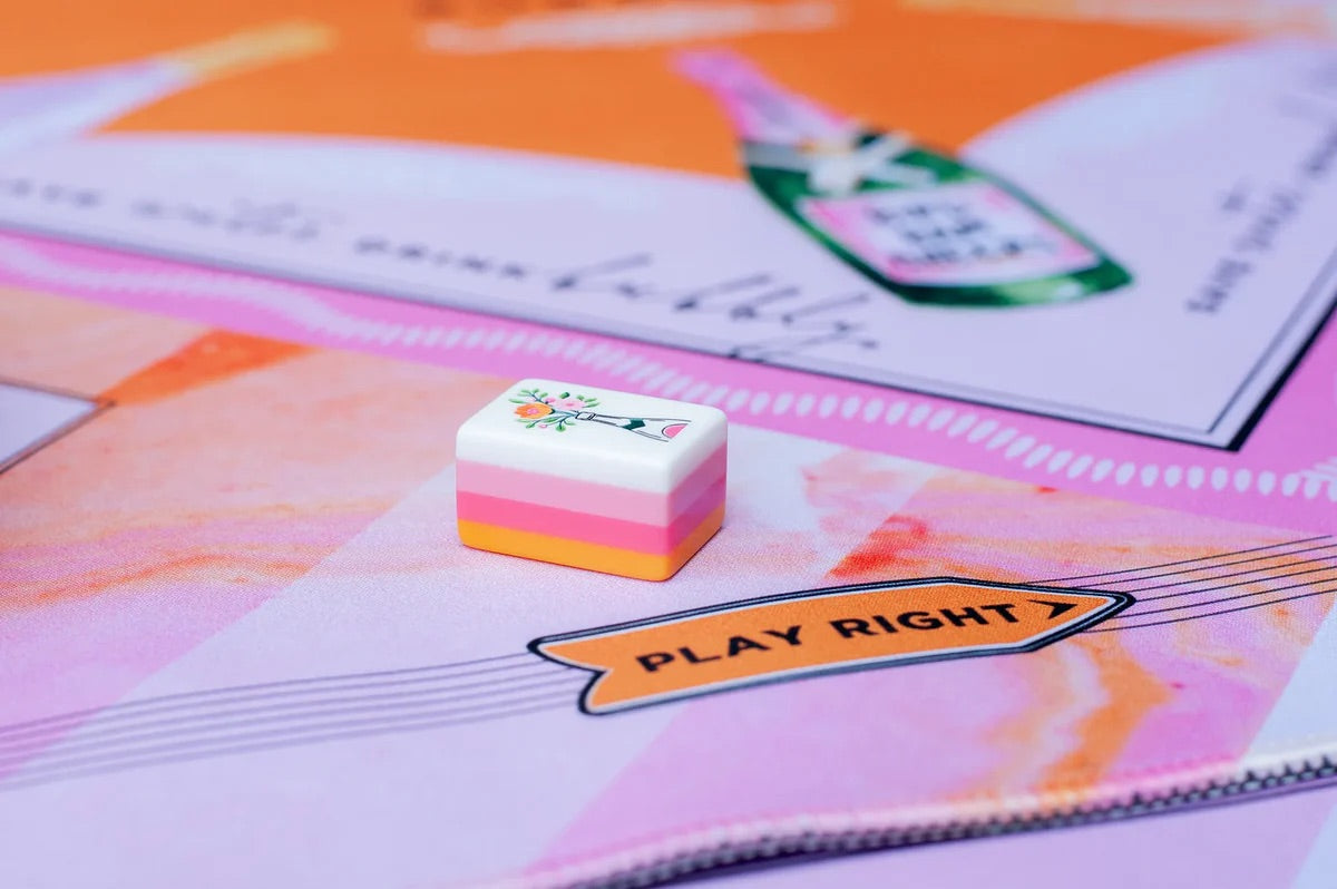 Champagne Orange Mahjong Tiles Set 160pcs