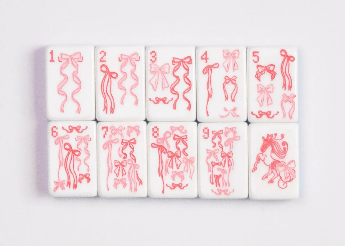 Miss America Mahjong Tiles Set 160pcs