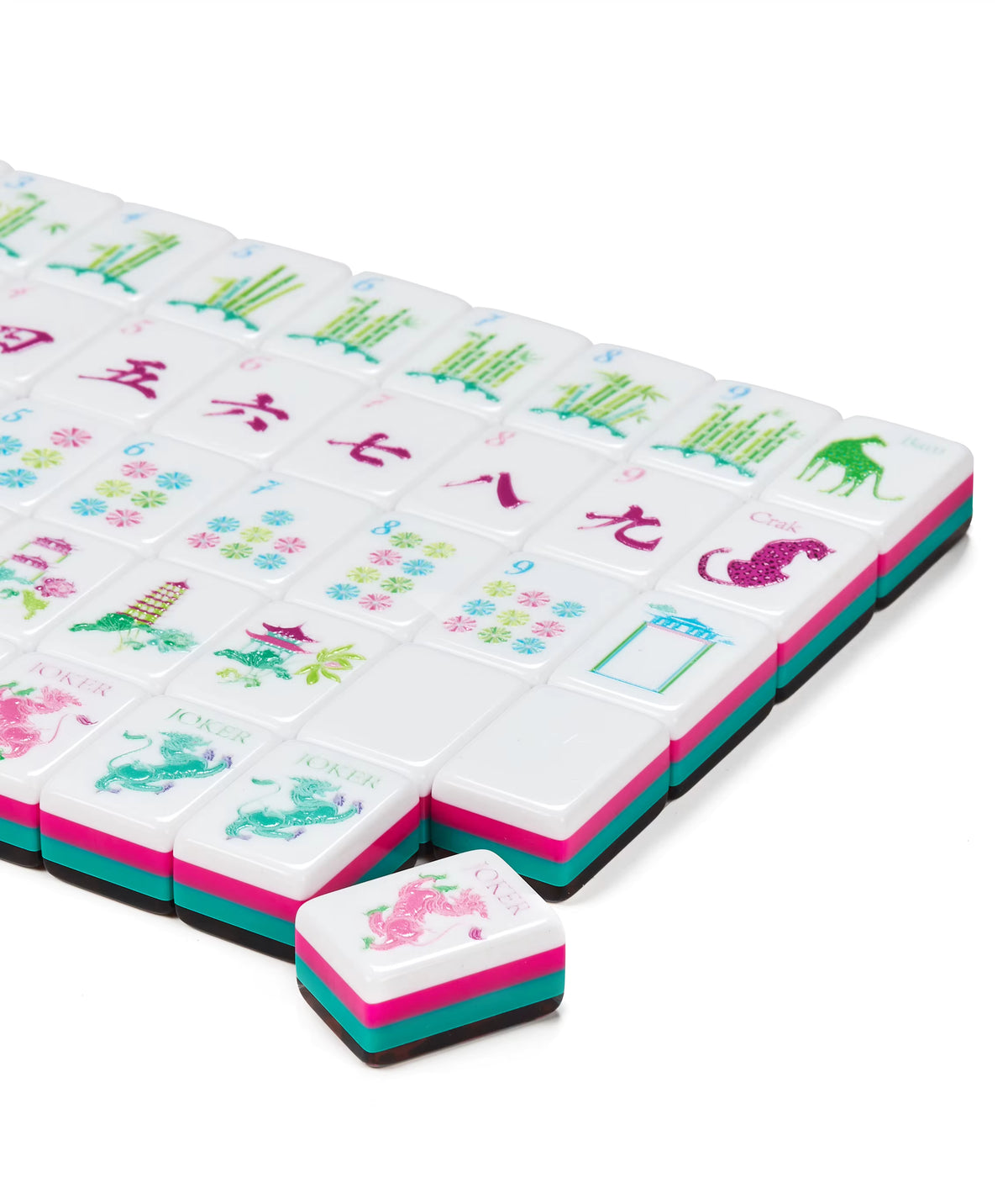 Leopard Mahjong Tiles Set 160pcs