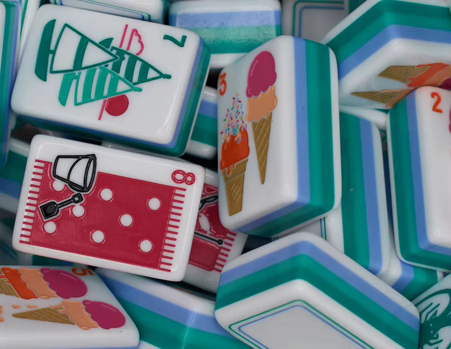 Summer Breeze Mahjong Tiles Set 160pcs