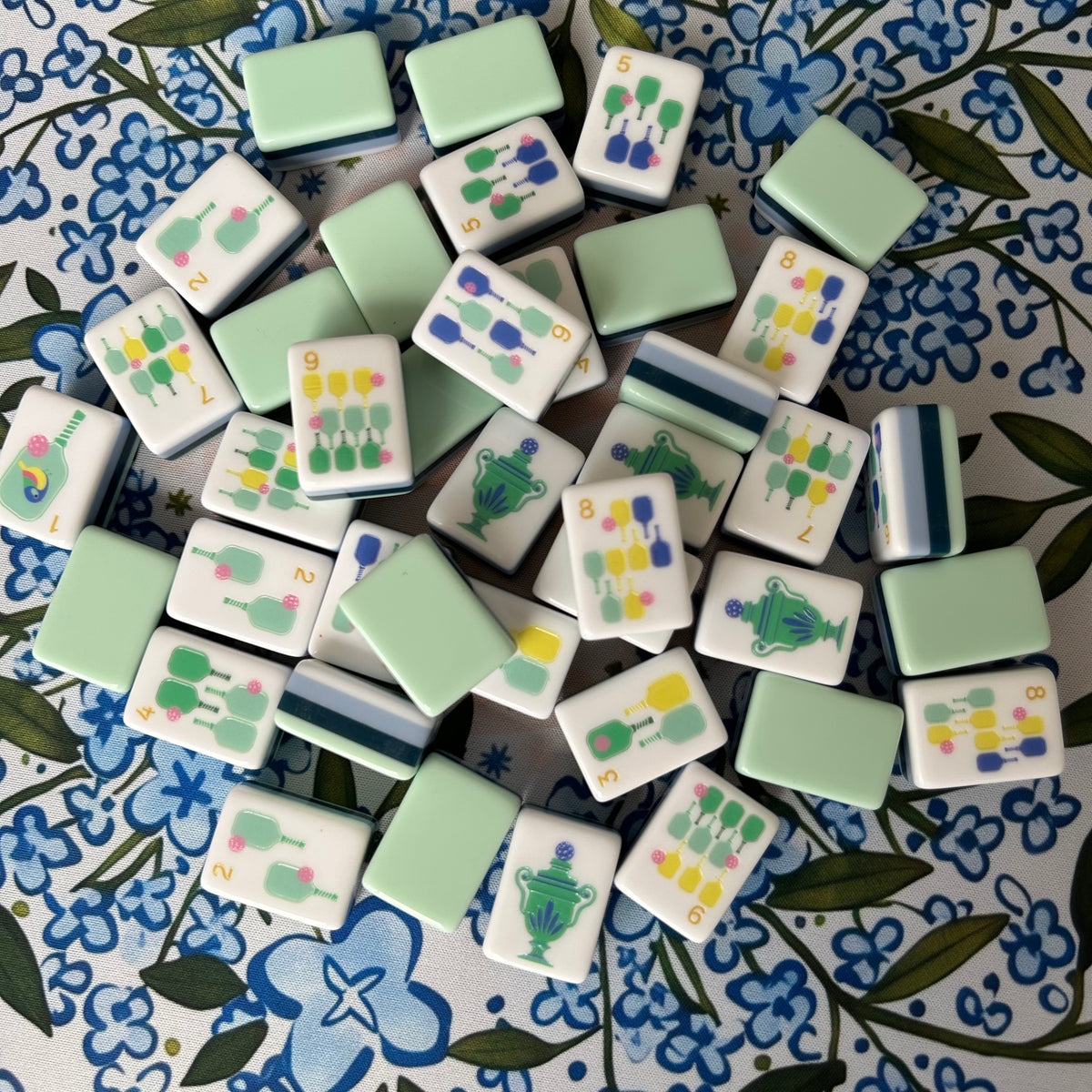 Pickleball Mahjong Tiles Set 160pcs