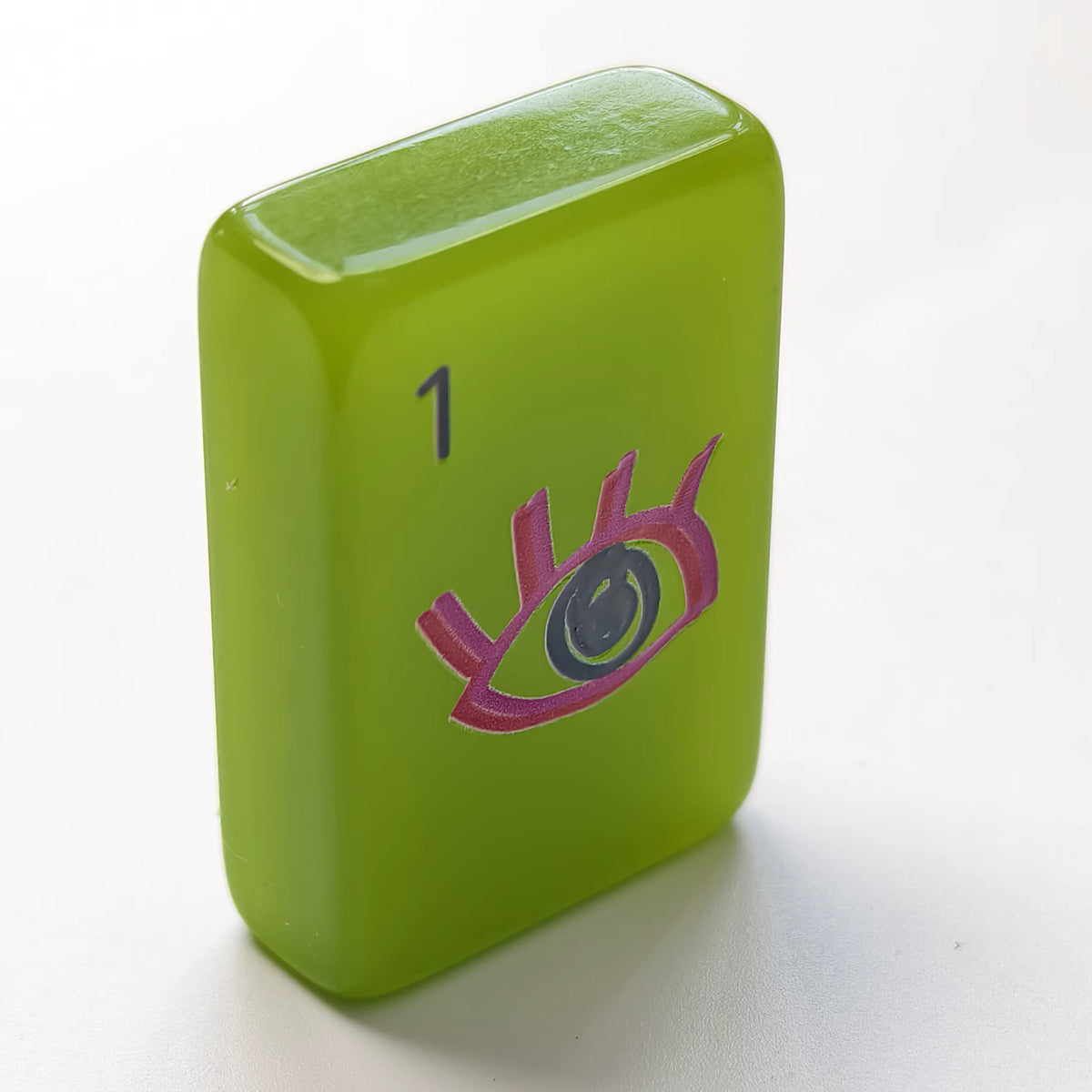 Groovy Green Mahjong Tiles Set 160pcs