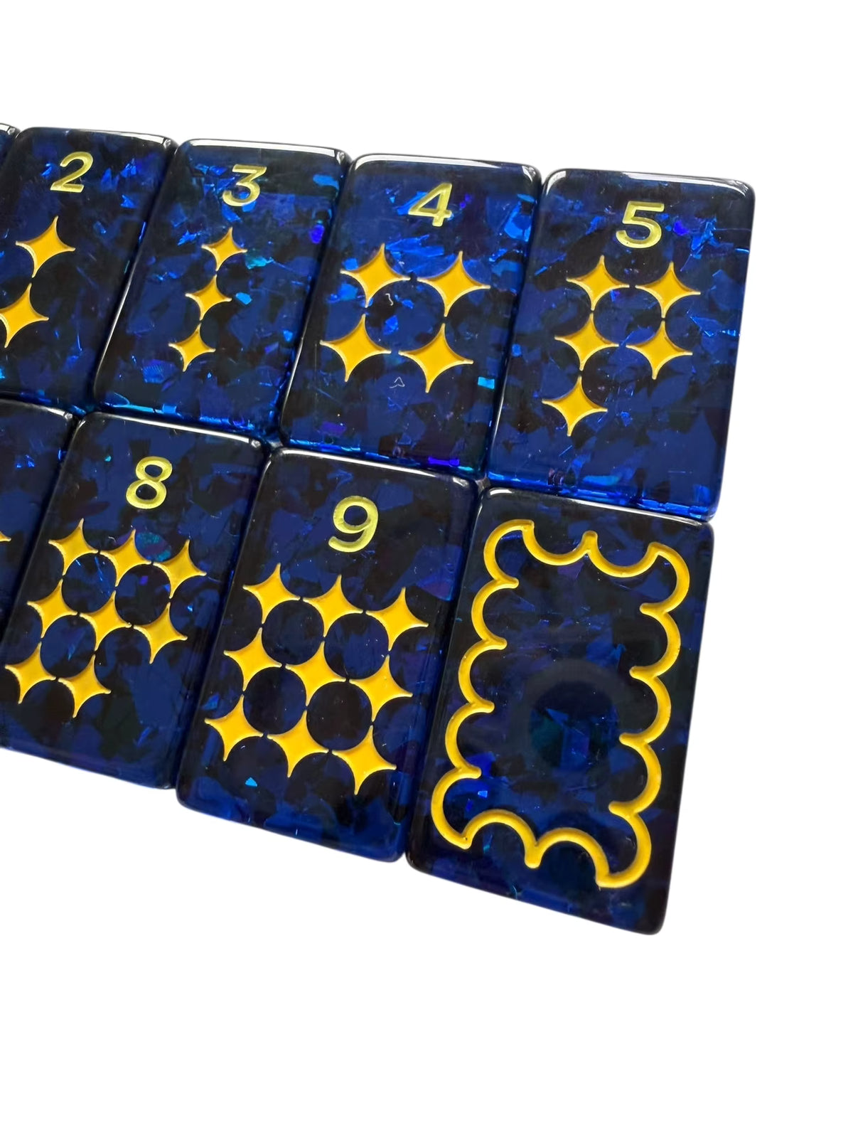 Rainbow Confetti Mahjong Tiles Set 160pcs