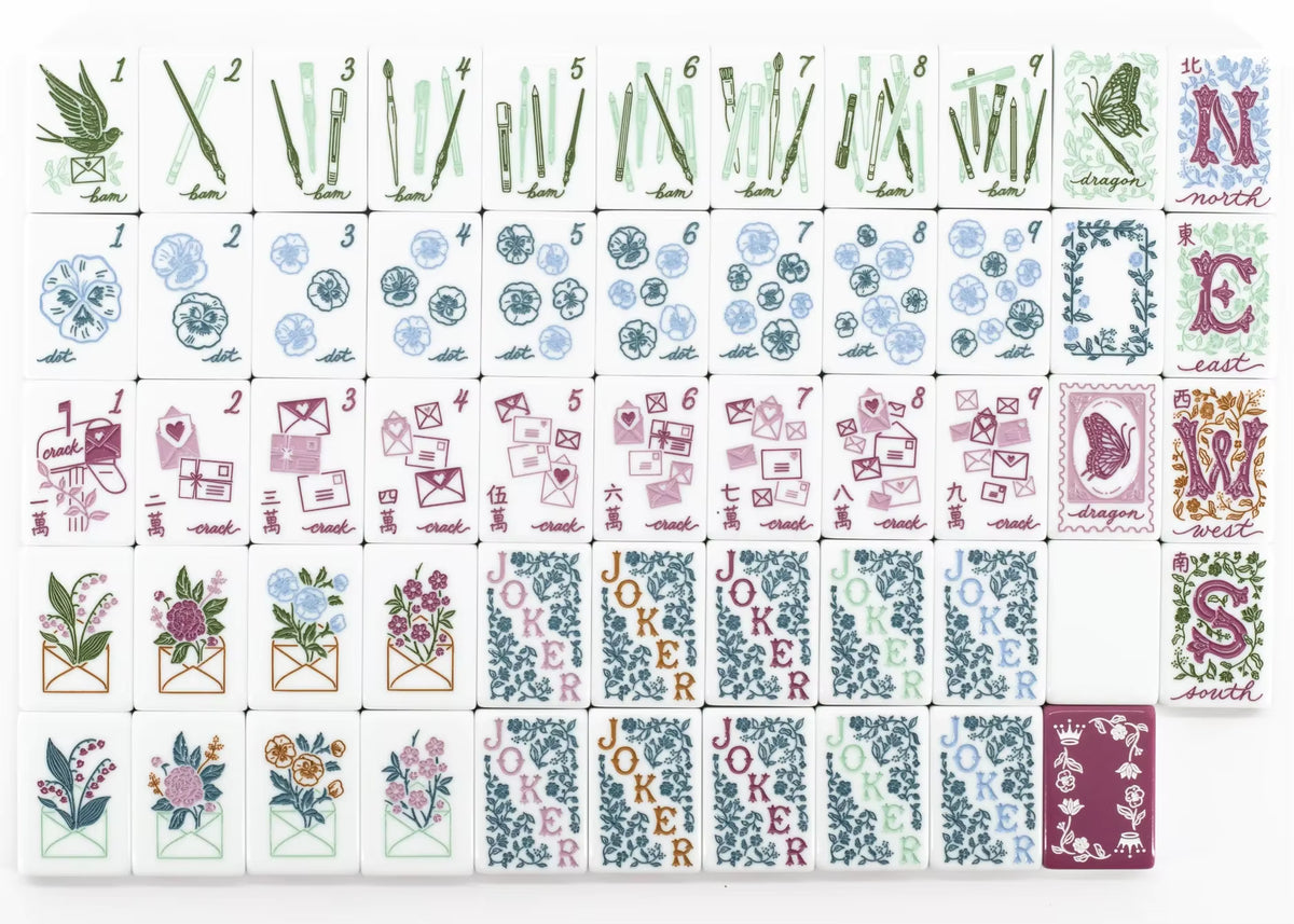Love Letter Mahjong Tiles Set 160pcs