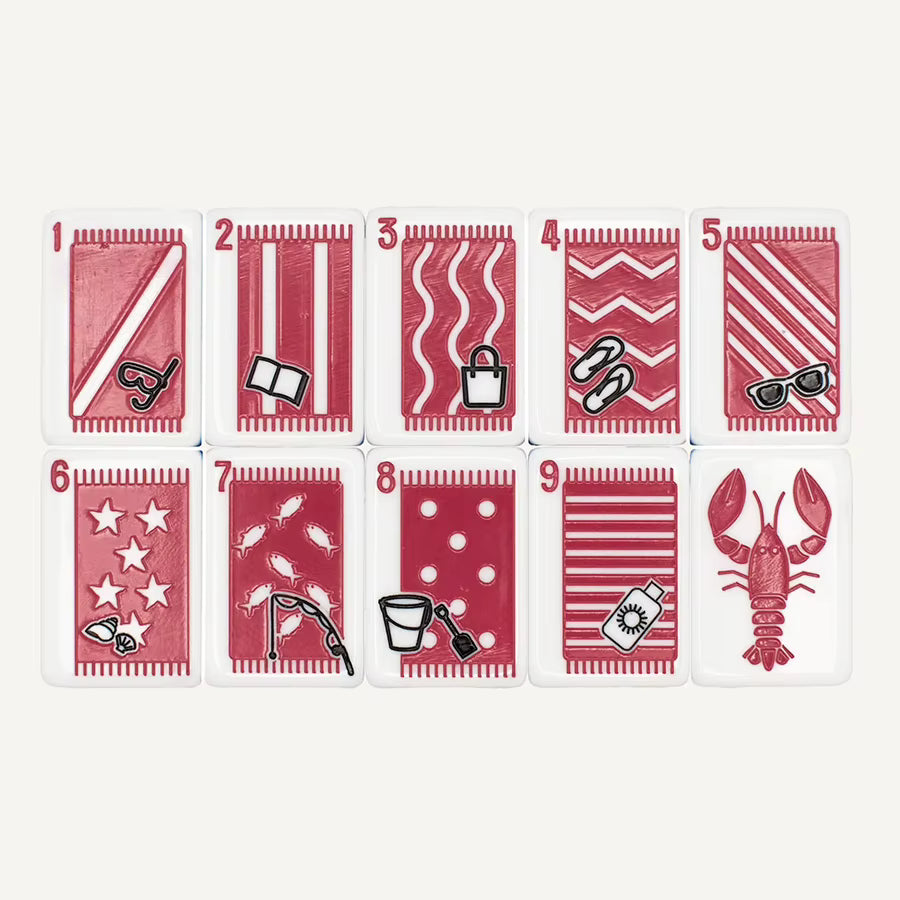 Summer Breeze Mahjong Tiles Set 160pcs