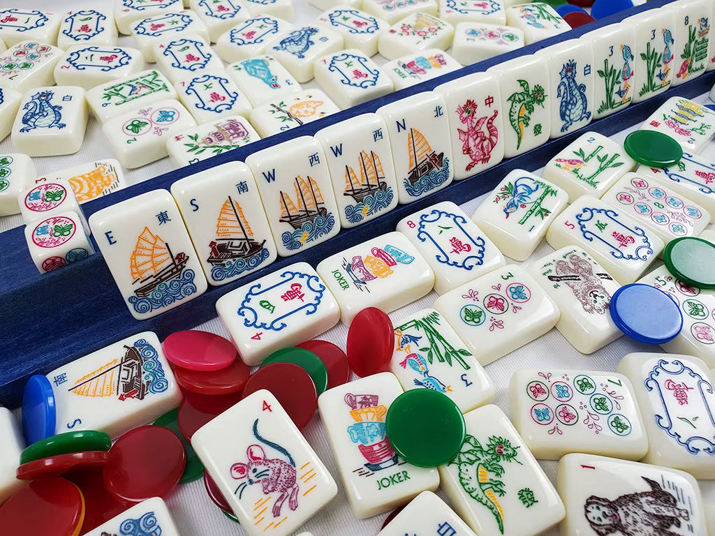 The Story Board Mahjong Tiles Set 160pcs