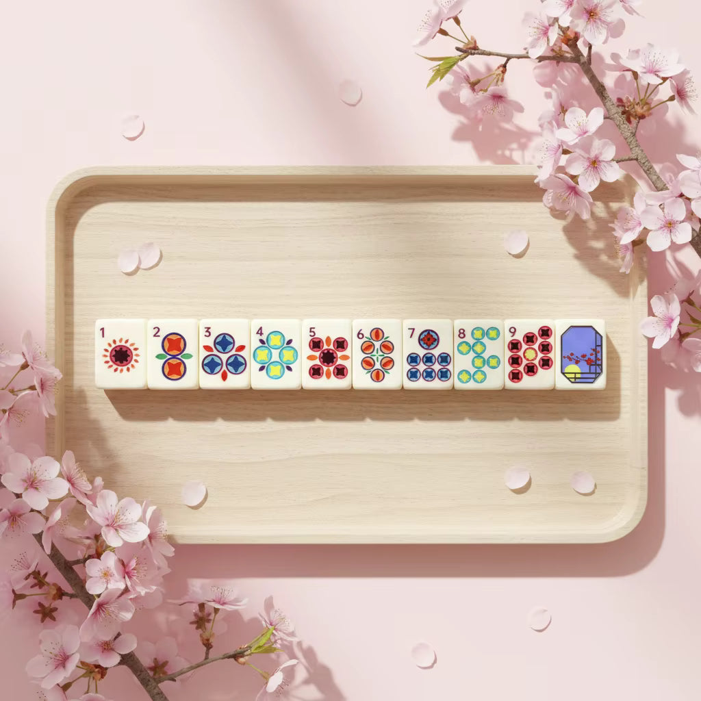 Pop Retro Mahjong Tiles Set 160pcs