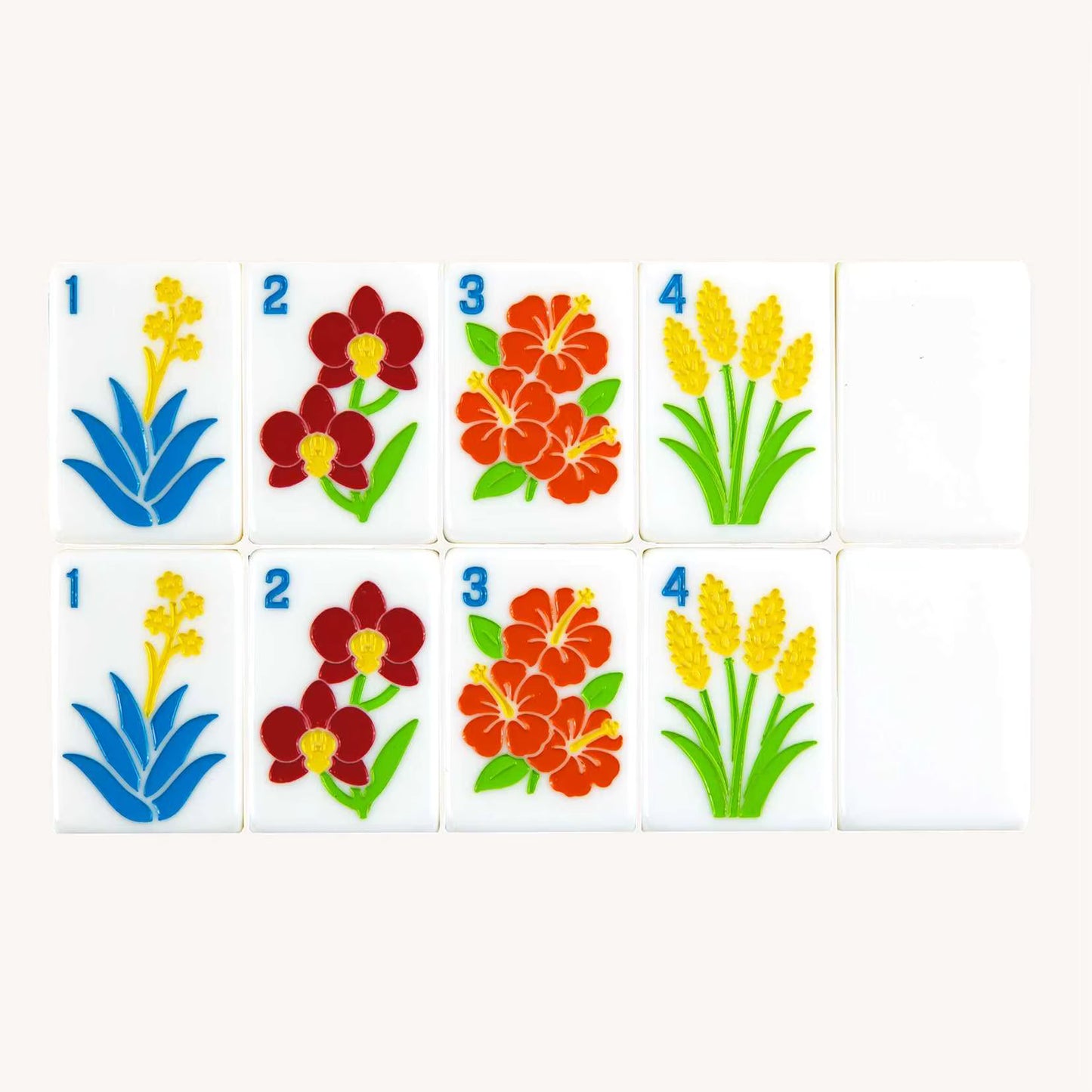 Tropical Cocktails Mahjong Tiles Set 160pcs