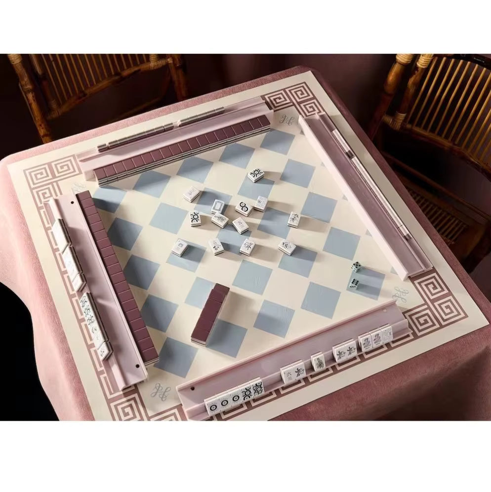 Brown Mint Mahjong Tiles Set 160pcs