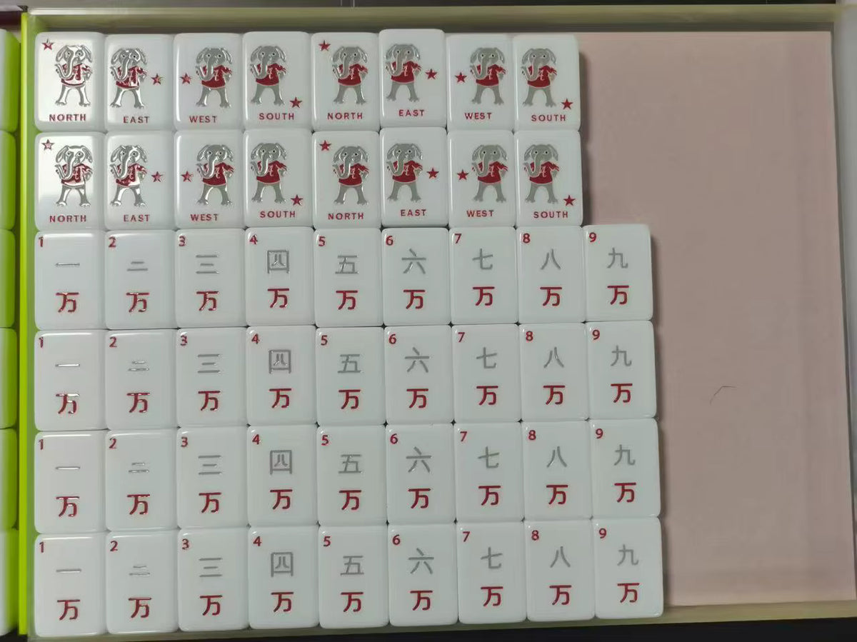 University of Alabama UA Mahjong Tiles Set 160pcs