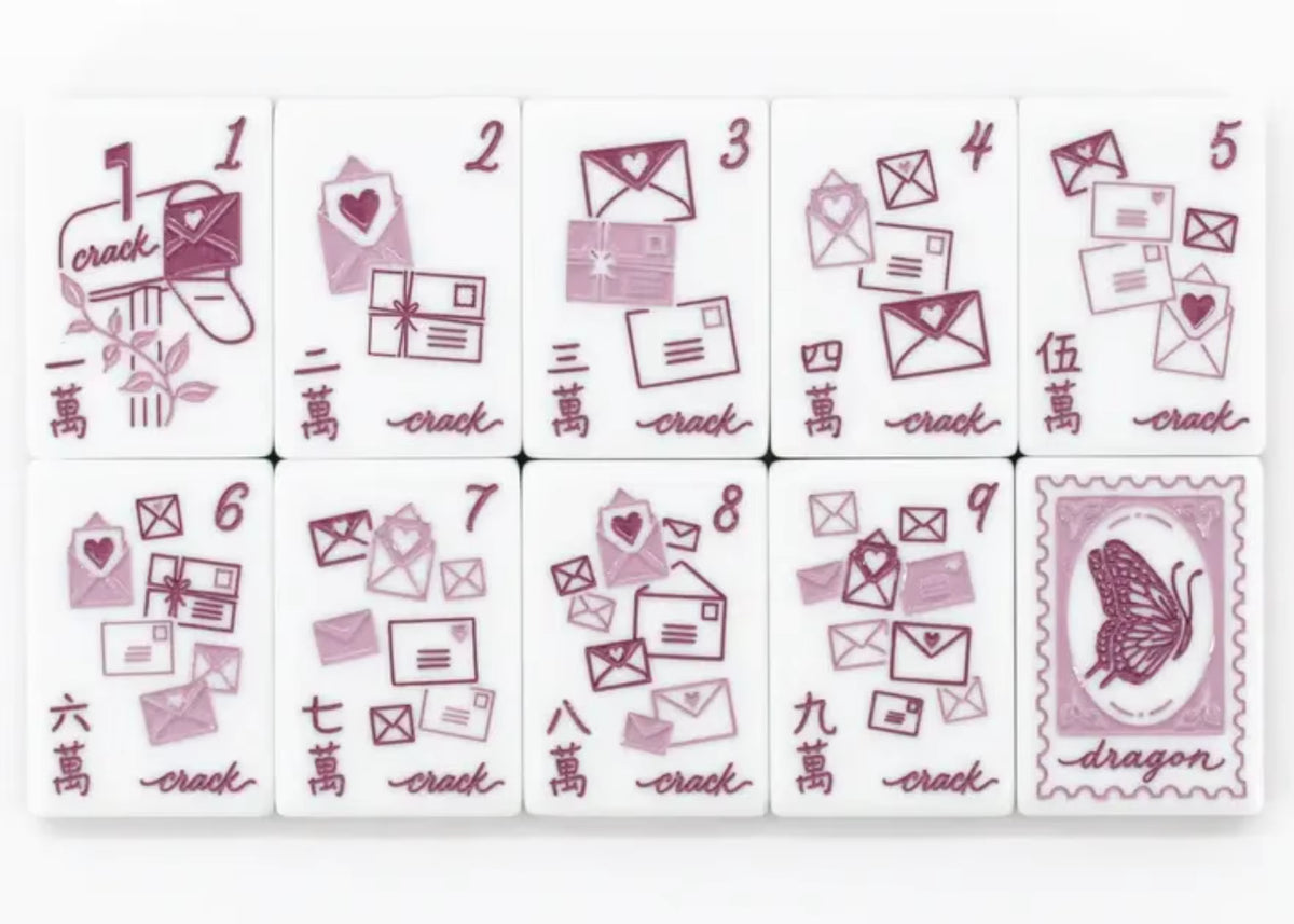Love Letter Mahjong Tiles Set 160pcs