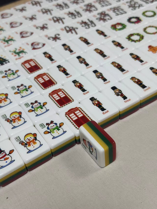 Christmas Present Mahjong Tiles Set 160pcs