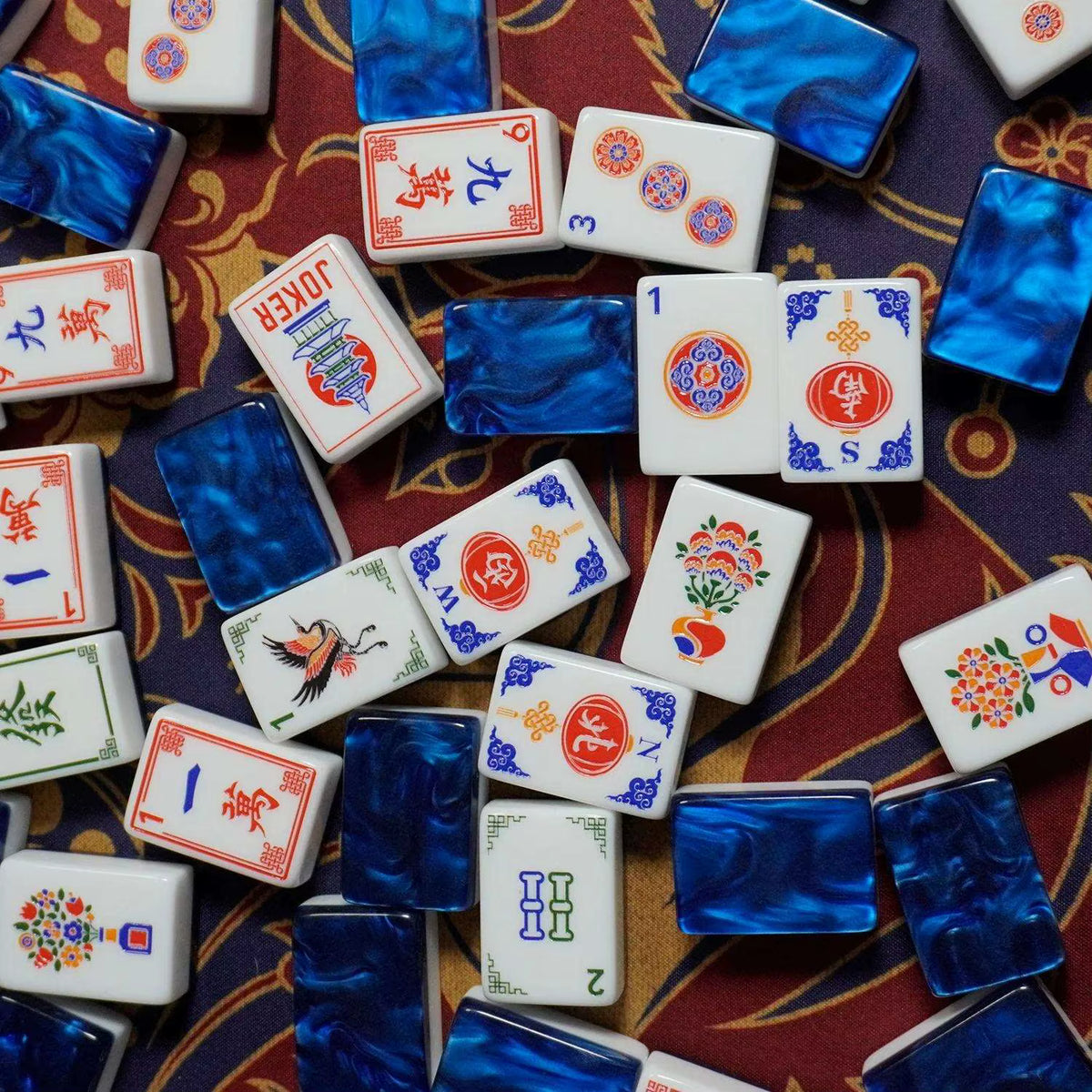 Sapphire Mahjong Tiles Set 160pcs