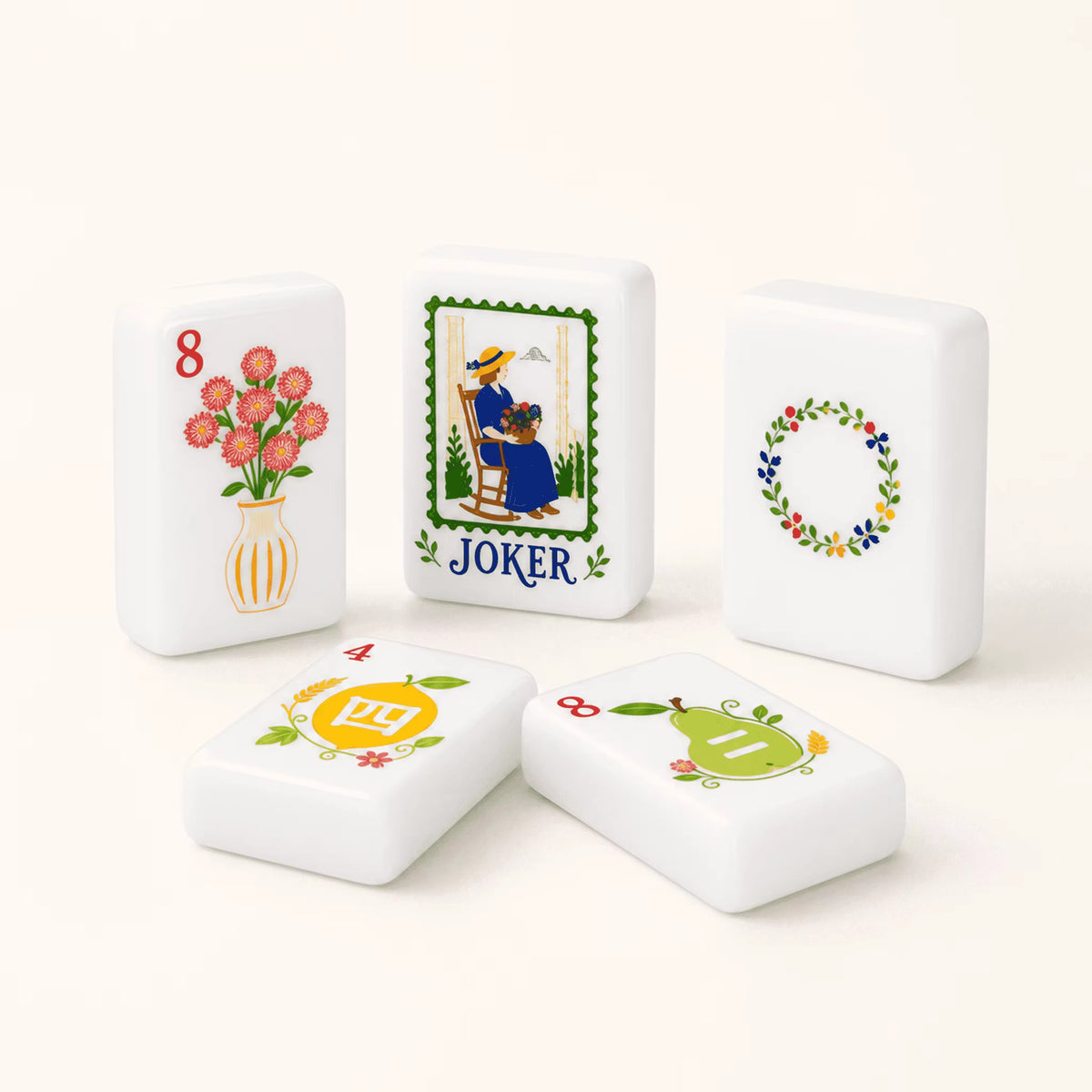 Cottage Mahjong Tiles Set 160pcs