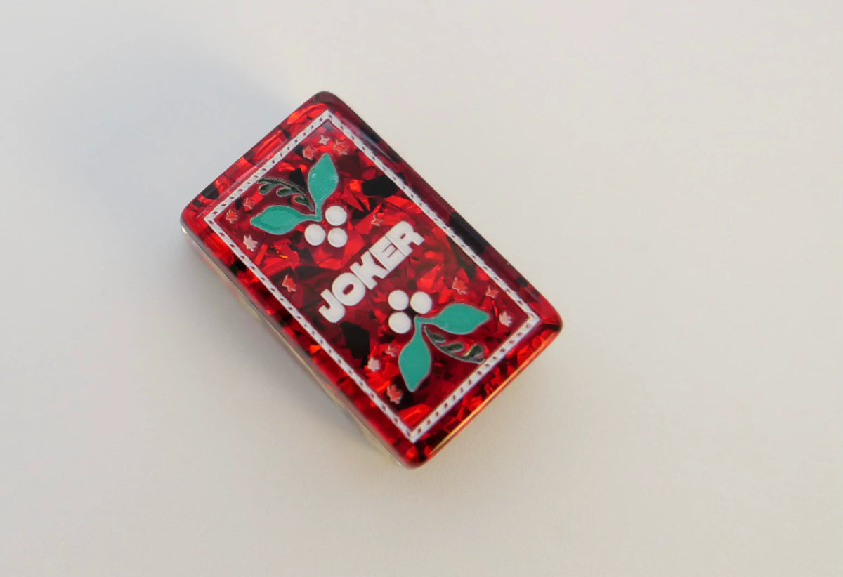 Red Confetti Mahjong Tiles Set 160pcs