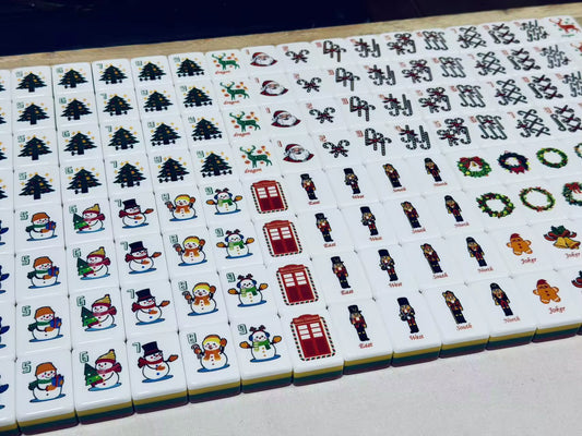 Christmas Present Mahjong Tiles Set 160pcs