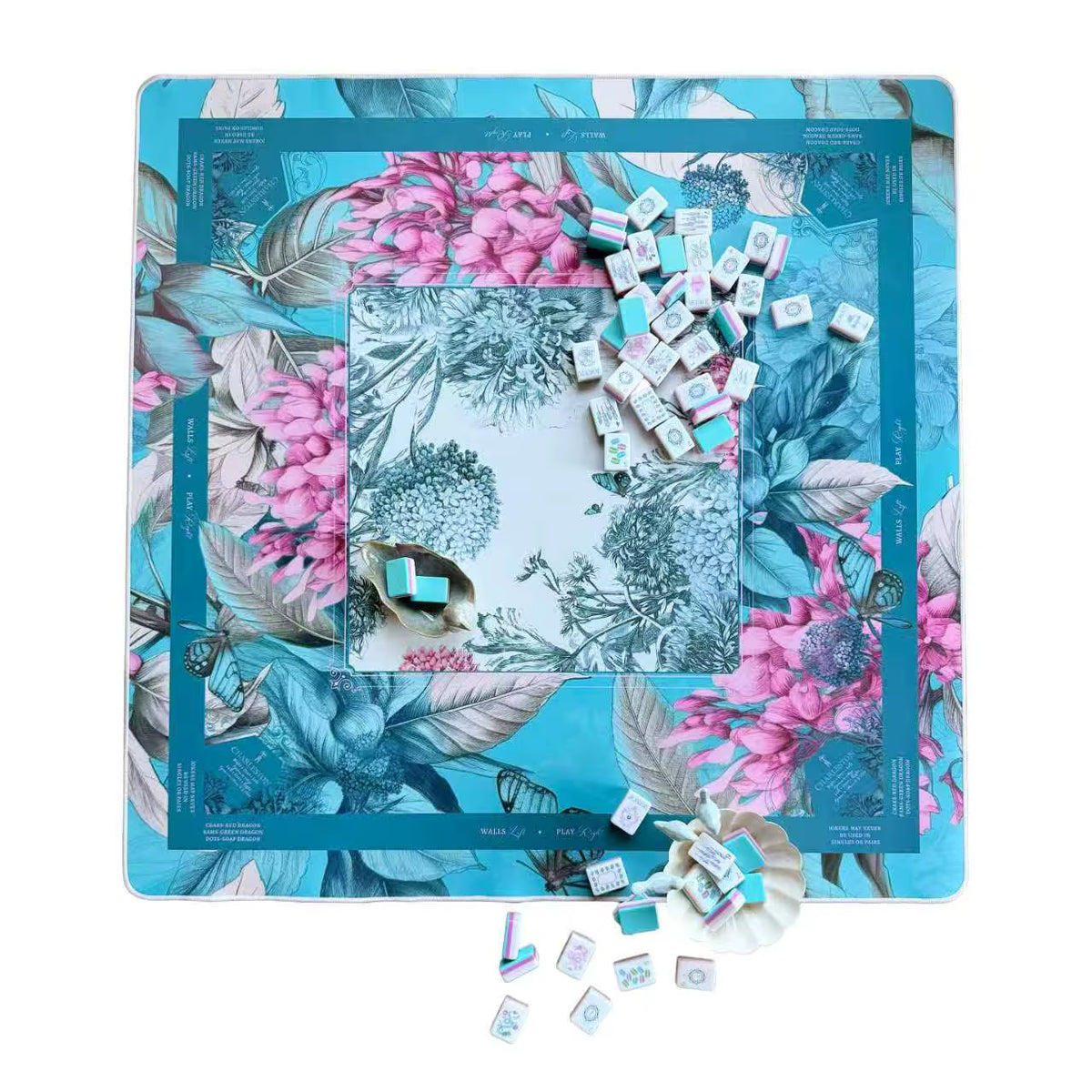 Candy Mahjong Tiles and Mat Set