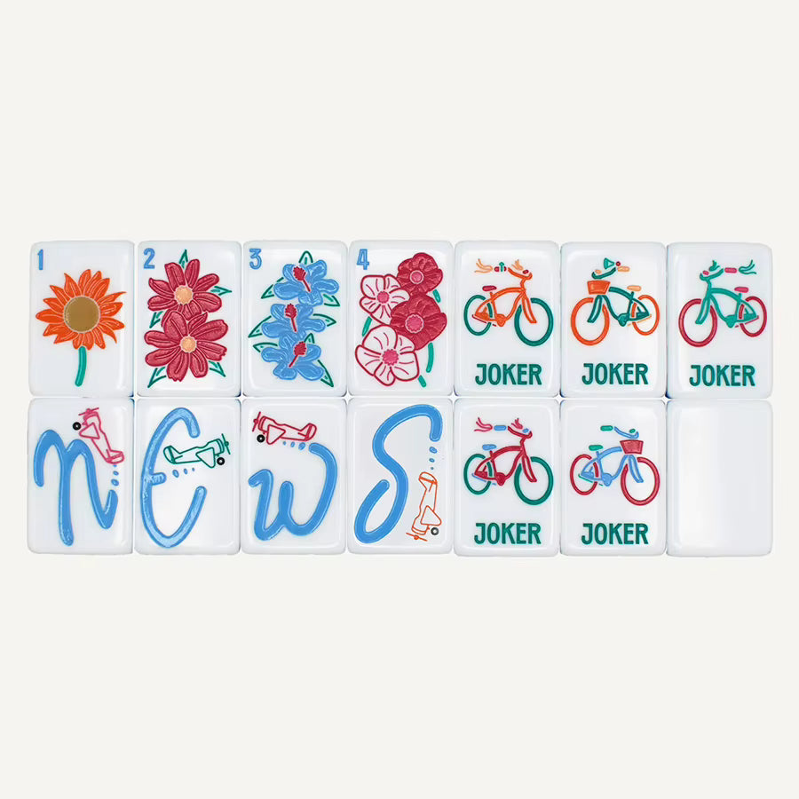 Summer Breeze Mahjong Tiles Set 160pcs