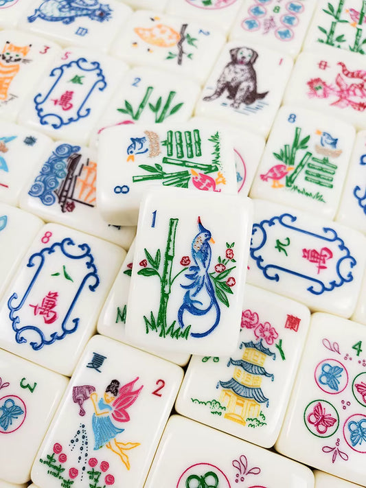 The Story Board Mahjong Tiles Set 160pcs