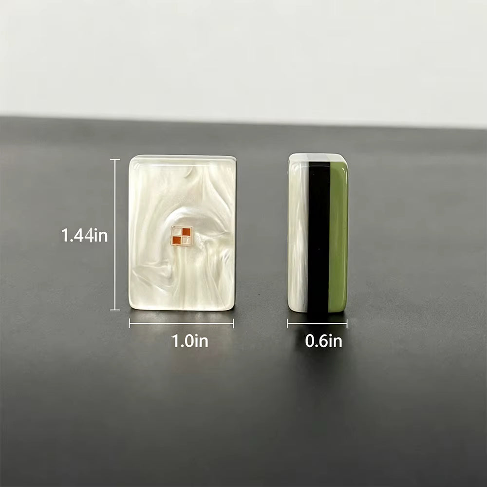 Deep Green Mahjong Tiles Set 160pcs