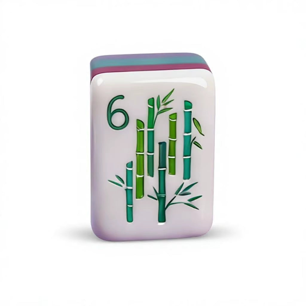 Midnight Purple Mahjong Tiles Set 160pcs