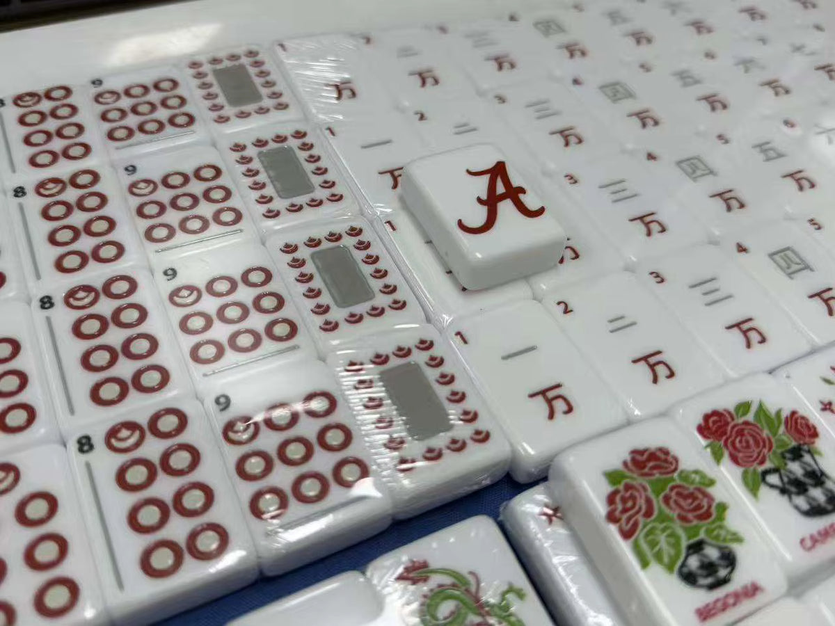 University of Alabama UA Mahjong Tiles Set 160pcs