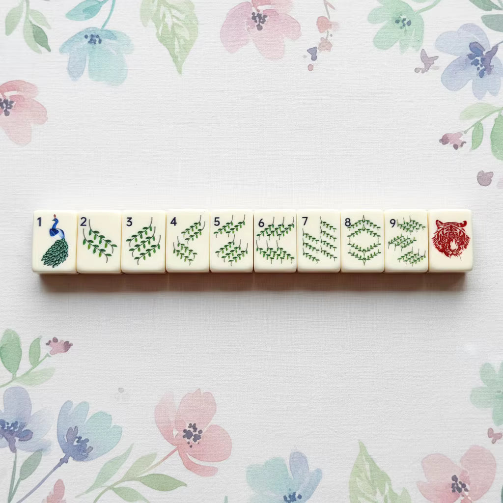 Pop Retro Mahjong Tiles Set 160pcs