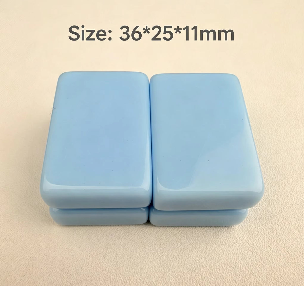 Pastel Blue Mahjong Tiles Set 160pcs