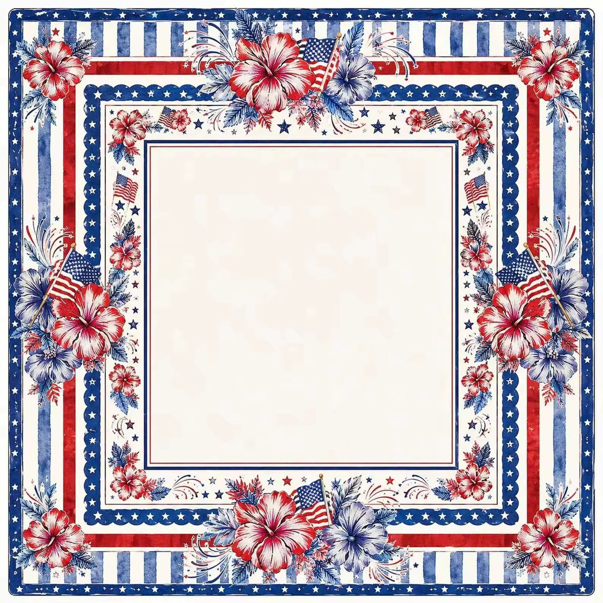 America Mahjong Tiles and Mat Set