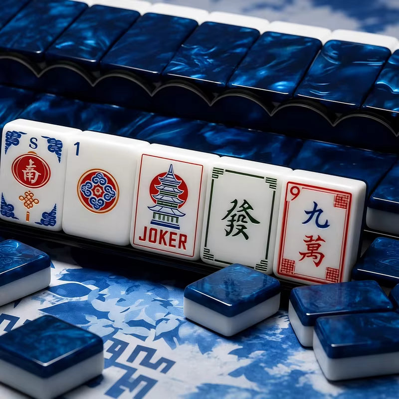 Sapphire Mahjong Tiles Set 160pcs