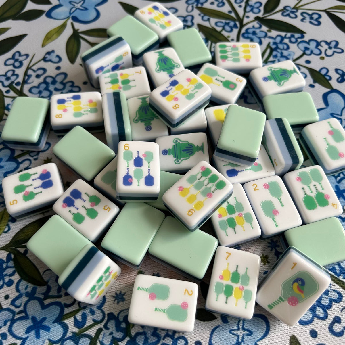 Pickleball Mahjong Tiles Set 160pcs