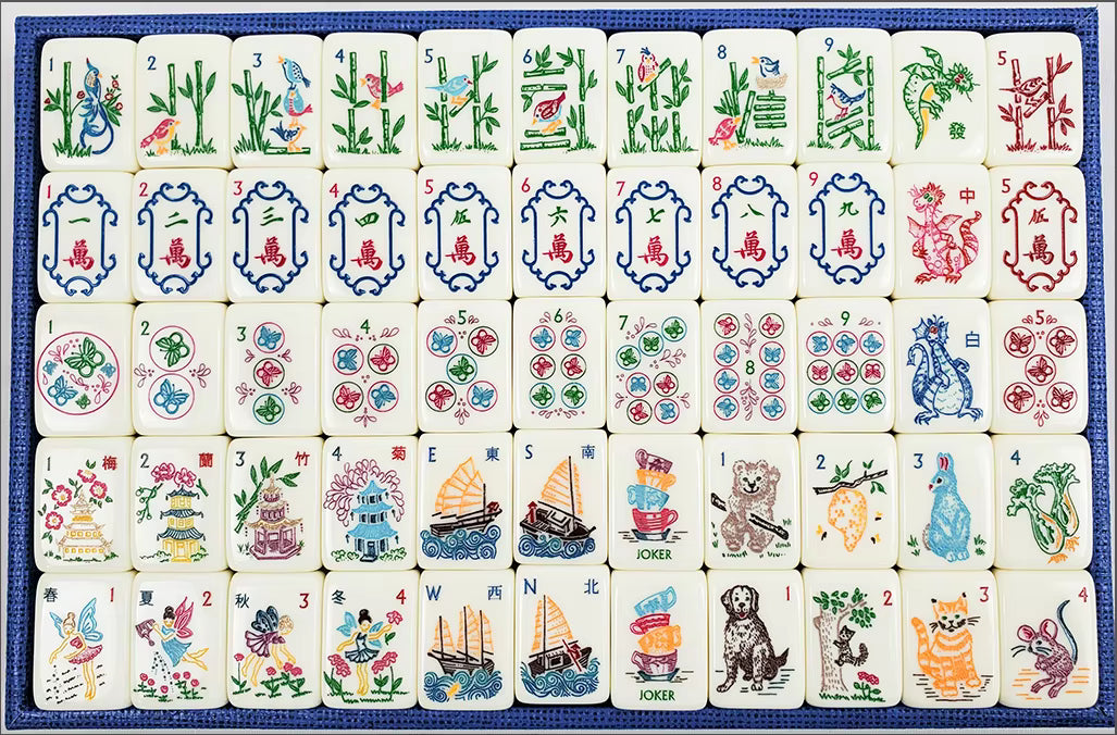 The Story Board Mahjong Tiles Set 160pcs